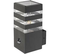 Rabalux Ankara applique murale extérieure 1x12 W transparent-anthracite 77025