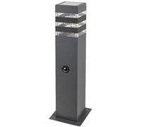 Rabalux Ankara lampadaire extérieur 1x12 W transparent-anthracite 77026