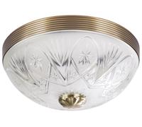 Rabalux Annabella plafonnier 2x60 W blanc-laiton 8638