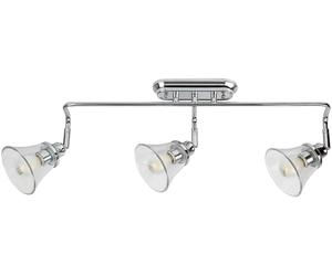 Rabalux Antoine applique murale 3x40 W chrome-transparent 3209