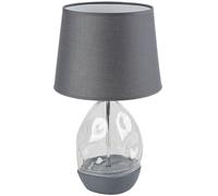 Rabalux Apolonia lampe de table 1x40 W transparent-cendré 74228
