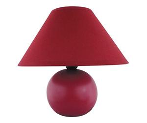 Rabalux Ariel Lampe de Table, Rot, E14 40W