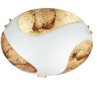 Rabalux Art Gold plafonnier 1x60 W blanc-doré 1941