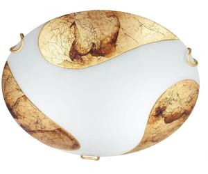 Rabalux Art Gold plafonnier 1x60 W blanc-doré 1941