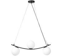Rabalux Aslan lampe suspendue 3x5 W blanc-noir 3469
