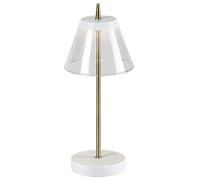Rabalux Aviana lampe de table 1x6 W blanc-transparent-laiton 5030