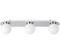 Rabalux Becca plafonnier 3x28 W blanc-chrome 2112