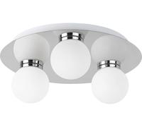 Rabalux Becca plafonnier 3x28 W blanc-chrome 2113