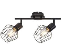 Rabalux Belano plafonnier 2x40 W noir 3535