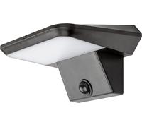 Rabalux Black façade luminaire solaire à LED avec détecteur de mouvement Qesa 10W IP44 77005