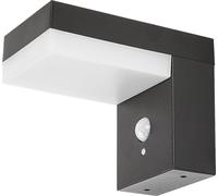 Rabalux Black façade luminaire solaire à LED avec détecteur de mouvement Zrebar 6W IP44 77009