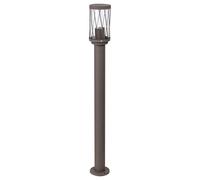 Rabalux Budapest Lampadaire de jardin E27 IP44 Marron 800 mm