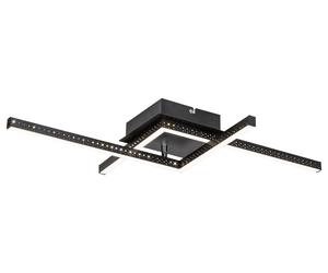 Rabalux Casimir plafonnier 2x23 W blanc-noir 5267