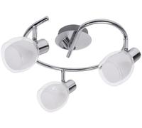 Rabalux Dave plafonnier 3x W blanc-chrome 6837