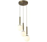 Rabalux Divina lampe suspendue 3x9 W blanc-doré 5353