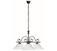 Rabalux Dorothea lampe suspendue 3x60 W blanc-noir 7773