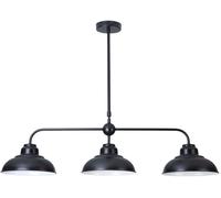 Rabalux Dragan plafonnier 3x60 W noir 5309