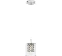 Rabalux Duchess lampe suspendue 1x40 W chrome-transparent 3114