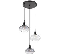 Rabalux Dvora lampe suspendue 3x40 W noir 72023