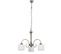 Rabalux Edith lampe suspendue 3x60 W blanc-laiton 7275