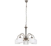 Rabalux Edith lampe suspendue 5x60 W blanc-laiton 7276