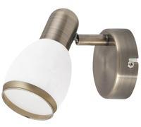 Rabalux Elite applique murale 1x40 W blanc-marron 5970
