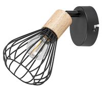 Rabalux Farfalle applique murale 1x25 W noir-bois 3147