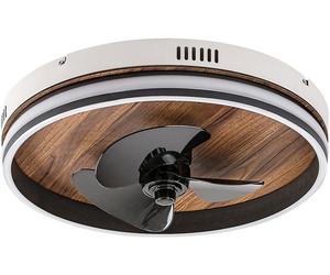 Rabalux Faustine plafonnier 1x30 W blanc-noir-bois 71016