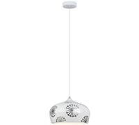 Rabalux Ginger lampe suspendue 1x40 W blanc-argenté 6049