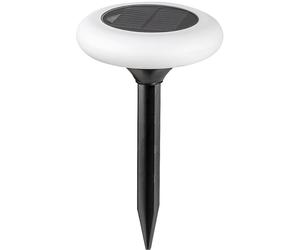 Rabalux Haiti lampe solaire sur pied 1x0.6 W noir-laiteux 7069