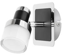 Rabalux Harold applique murale 1x5 W noir-chrome-opale 5021