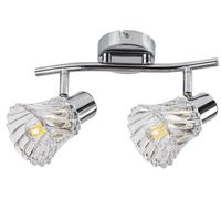Rabalux Hestia plafonnier 2x40 W chrome-transparent 5300