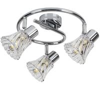 Rabalux Hestia plafonnier 3x40 W chrome-transparent 5301