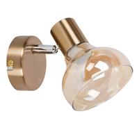 Rabalux Holly applique murale 1x40 W laiton-ambre 5546