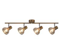 Rabalux Holly plafonnier 4x40 W laiton-ambré 5550