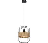 Rabalux Indiana lampe suspendue 1x40 W noir 5283