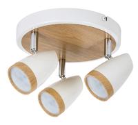 Rabalux Karen plafonnier 3x4 W blanc-bois 5566