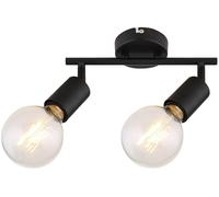 Rabalux Lamar plafonnier 2x40 W noir 3987