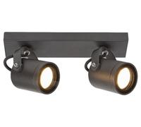 Rabalux Lampe de façade/plafond anthracite Elva pour ampoule 2x GU10 7930
