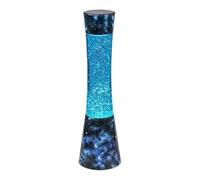 rabalux Lampe lava rétro Minka, lumière d'ambiance, lampe de table, lampe lava, lampe décorative Bleu)