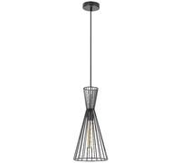 Rabalux Leandros lampe suspendue 1x60 W noir 72005