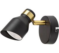 Rabalux Lilou applique murale 1x25 W noir-doré 73047