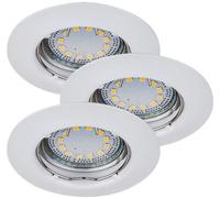 Rabalux Lite spot encastré 3x3 W acier 1046
