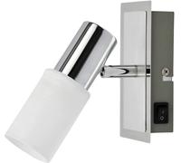 Rabalux Logan applique murale 1x40 W blanc-chrome 6096