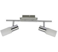Rabalux Logan plafonnier 2x40 W blanc-chrome 6097