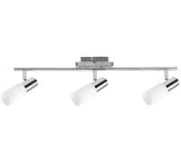 Rabalux Logan plafonnier 3x40 W blanc-chrome 6098