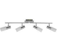 Rabalux Logan plafonnier 4x40 W blanc-chrome 6099