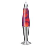 Rabalux Lollipop 2 Lampe à lave, Verre Métal, Orange/Gelb, 11 x 11 x 42 cm, E14 25watts