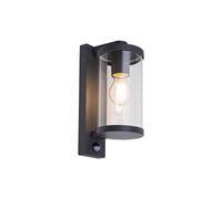 Rabalux Luminaire de façade anthracite avec détecteur de mouvement Silistra pour ampoule E27 7892