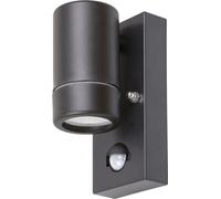 Rabalux Luminaire de façade noir avec détecteur de mouvement Medina pour ampoule GU10 8834